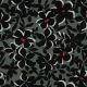 JERSEY FLOWERS - MOSS GREEN