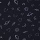 KNITTED WAFFLE GIRLY ICONS - NAVY