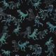 SWEAT DIGITAL DINOSAUR - BLACK