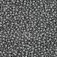 VISCOSE POPLIN STRETCH SMALL FLOWERS - BLACK