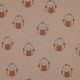 JERSEY MELANGE MONKEY - TAUPE