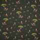 JERSEY DIGITAL FOREST ANIMALS - ARMY GREEN