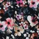 JERSEY DIGITAL FLOWERS - JEANS