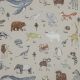 POPLIN DIGITAL ANIMALS - BEIGE