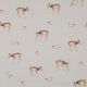 POPLIN DIGITAL FOREST ANIMALS - SAND