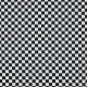 POPLIN RACING CARS - FINISH FLAG BLACK WHITE