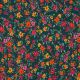 JERSEY DIGITAL FLOWERS - EMERALD