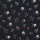 JERSEY DIGITAL GOTS FLOWERS - NAVY