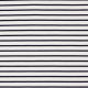 FRENCH TERRY STRIPE - ECRU/NAVY
