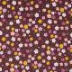 BABYCORD SMALL FLOWERS - MAUVE
