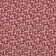 BABYCORD DIGITAL SOFT FLOWERS - CERISE