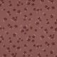 DOUBLE GAUZE SMALL FLOWERS - MAUVE