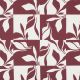 CANVAS ABSTRACT LEAVES - BERRY