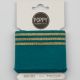 CUFFS LUREX 7CM - TEAL