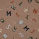 JERSEY MELANGE COOL MONSTERS - TAUPE MELANGE