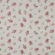 JERSEY MELANGE FLOWERS - ECRU MELANGE