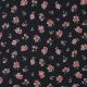 JERSEY MELANGE FLOWERS - INDIGO MELANGE