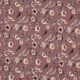 KNITTED WAFFLE DIGITAL FLOWERS - MAUVE