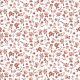JERSEY DIGITAL FLOWERS - WHITE/ MAUVE