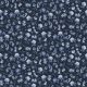 JERSEY DIGITAL FLOWERS - NAVY