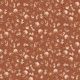 JERSEY DIGITAL FLOWERS - COGNAC