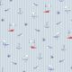 POPLIN DIGITAL MARITIME - LIGHT BLUE