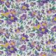 VISCOSE LUREX DIGITAL FLOWERS - WHITE