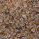 VISCOSE LUREX FLOWERS - NAVY