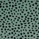 LINEN VISCOSE WASHED DOTS - OLD GREEN