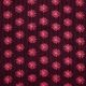 WASHED CORDUROY FLOWERS - AUBERGINE