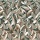 LINEN WASHED LEAVES - ARMY GREEN