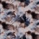SWEAT DIGITAL TIE DYE - NAVY/ COGNAC