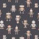 JERSEY DIGITAL ROBOTS - ANTHRACITE