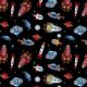 JERSEY DIGITAL SPACE - BLACK