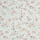 DOUBLE GAUZE DIGITAL FLOWERS - WHITE