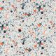 JERSEY NEON PAINT SPLATTER - WHITE/ NAVY