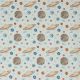 POPLIN DIGITAL SPACE - WHITE