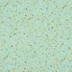 DOUBLE GAUZE GOTS DIGITAL DOTS - TEAL