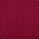 BABYCORD GLITTER SMALL LEAVES - BERRY