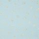 DOUBLE GAUZE FOIL BUTTERFLY - LIGHT BLUE