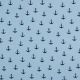JERSEY GLITTER ANCHOR - LIGHT BLUE