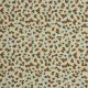 LINEN JERSEY SMALL FLOWERS - NATURAL/DARK APRICOT/BLUE