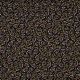 VISCOSE LUREX SMALL FLOWERS - BLACK