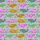 POPLIN GOTS BEAUTIFUL WHALE - LIGHT GREY