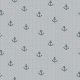 POPLIN BABY MARITIME - LIGHT GREY 