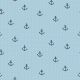 POPLIN BABY MARITIME - LIGHT BLUE