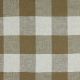 LINEN VISCOSE YARN DYED CHECK - LIGHT BROWN