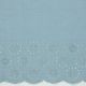 DOUBLE GAUZE BORDER 1-SIDE - BLUE