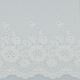 COTTON EMBROIDERY BORDER 1-SIDE - WHITE