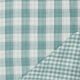 DOUBLE GAUZE DOUBLE SIDED CHECKS - GREEN